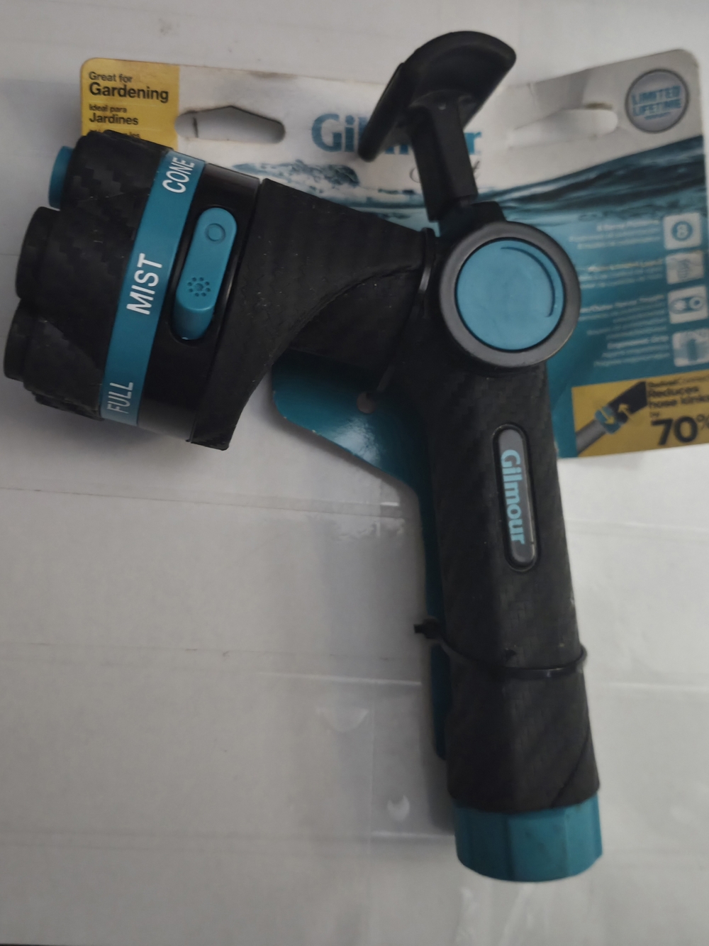 NEW Gilmour Swivel Connect Heavy Duty Hose Nozzle